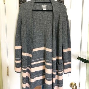 Striped cardigan